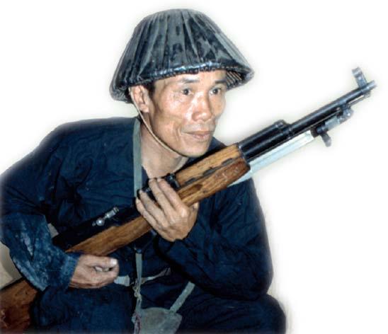 Chapter Section 25 Section 1 The Vietcong and North Vietnamese soldiers: traveled quickly and quietly with little gear