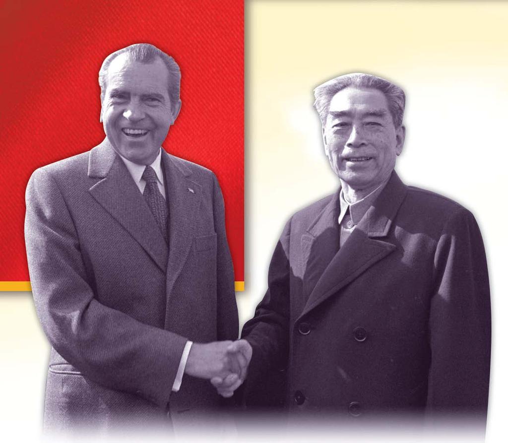 Chapter 25 Section 1 Section 5 In February 1972 President Nixon visited China