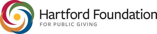 MISSION STATEMENT: Putting philanthropy into action to create lasting solutions that result in vibrant communities within the Greater Hartford region.
