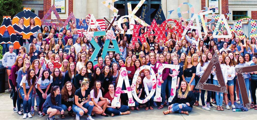 Alpha Chi Omega Nickname: Alpha Chi or AChiO Address: 310 NW 26th St Founding: October 15th, 1885 at DePauw University Colors: Scarlet Red & Olive Green Philanthropy: Preventing Domestic Violence