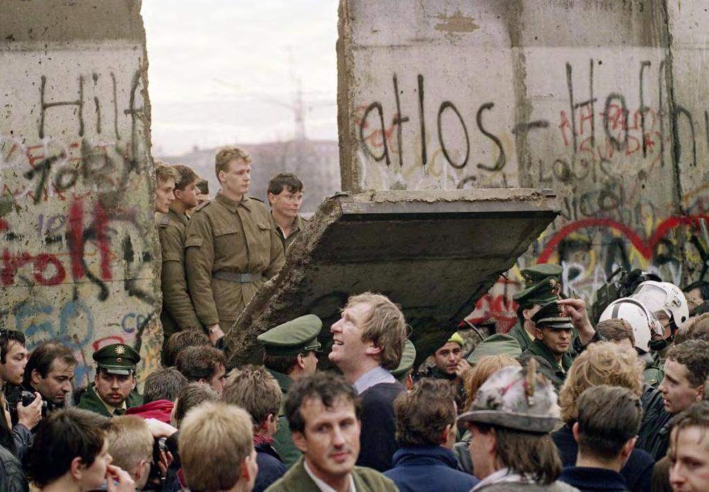 Berlin Wall Falls