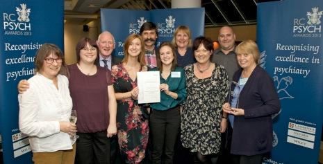 REPORT 2013 UK Mental Health Team of the Year