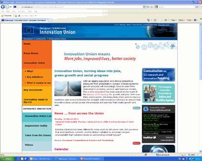 European Research Information EU Research & Innovation http://ec.europa.