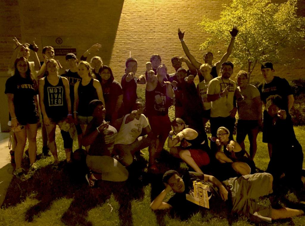 On September 9th, the Allies sponsored a glow in the dark capture the flag on campus.