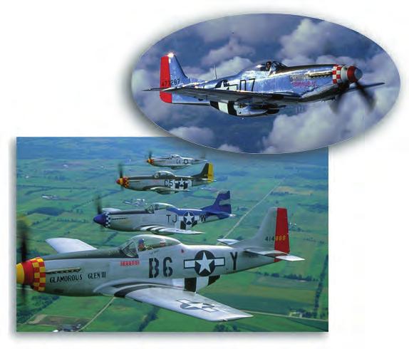 The P-51 Mustang helped turn the tide of WWII s air war. (EAA) On March 4, 1944, the first raid against Berlin was flown.