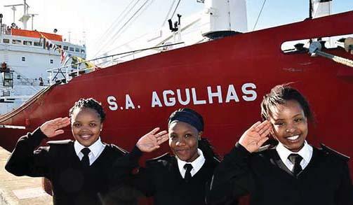 The Agulhas I was acquired by the South African Maritime Safety Authority (SAMSA) for training in support of the National Cadet Programme, which is being managed by the Port Elizabeth-based South