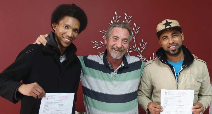 Eastcape Midlands TVET College learners funded by the NSF The funds allocated to Eastcape Midlands TVET College in Uitenhage in the Eastern Cape made a difference to so many under-privileged learners