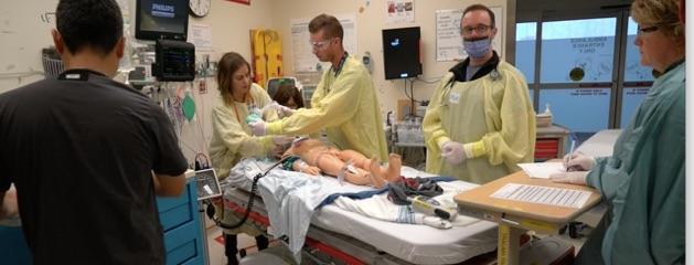 Simulation The training offered through our fellowship program includes a comprehensive Pediatric Simulation Curriculum, which is run longitudinally throughout the 2 years of fellowship.