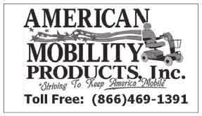 American Mobility Products, INC. Providing Quality Products with Caring Service.