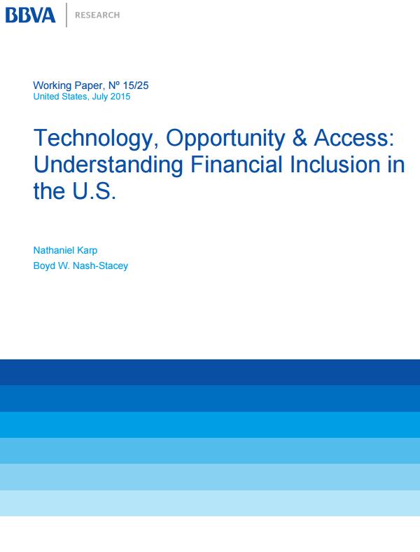Working Paper on Financial Inclusion in the U.S.