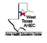 with East Texas AHEC In partnership with the Texas State Office of