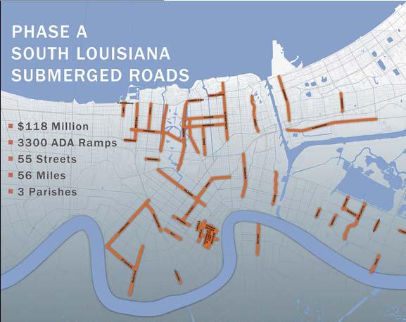 OVERVIEW OF THE SUBMERGED ROADS PROGRAM Four-year program (2007-2011) Approximately $118 million in construction (55 projects) 100% funded through the Federal Highway Administration Emergency Relief