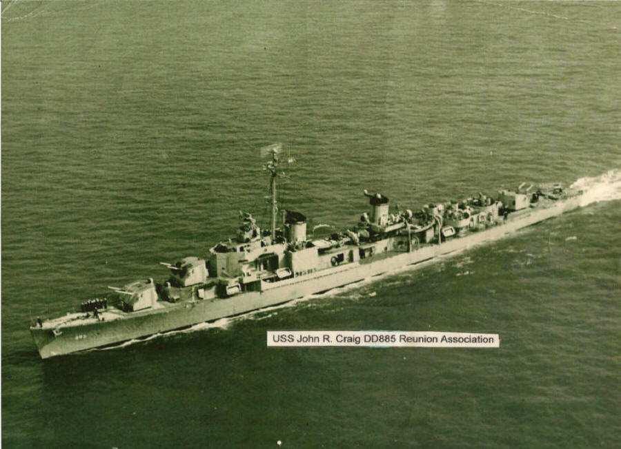 322 Chapter 6 Fig. 6.8 Destroyer USS Craig (DD-885) in 1948. According to John Merrill (1980), this destroyer took station off the northern coast of Cheju Island in mid-may 1948.