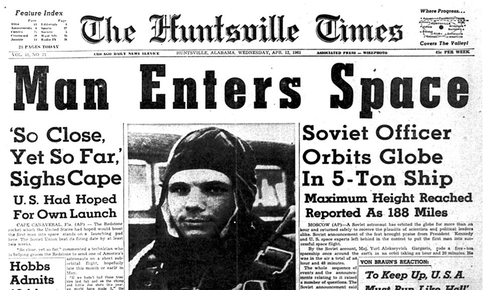 The USSR repeatedly beat the USA in space by