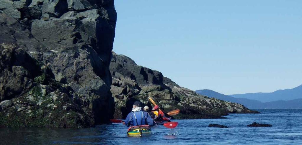 The Salish Sea Marine Trail is a network of campsites, day use sites, launch points, and stops-of-interest, targeting a broad spectrum of paddlers and other self-propelled watercraft users.