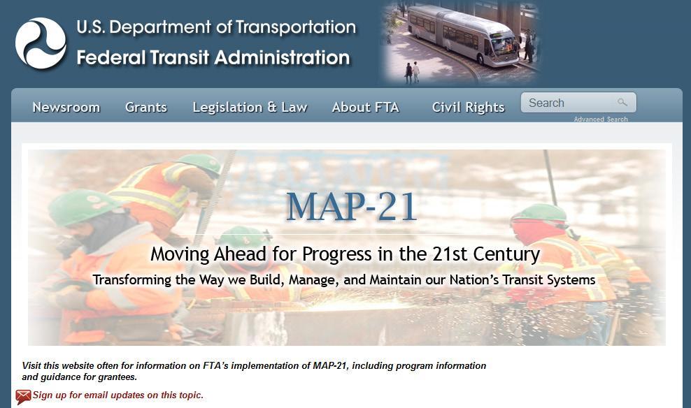 47 FTA MAP-21 Website