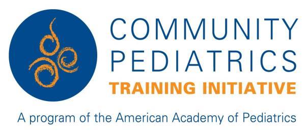 2018 Advocacy Training Grants Application Guidelines The AAP Community Pediatrics Training Initiative (CPTI) will support 4 pediatric faculty-resident pairs (8 people total) to attend the AAP