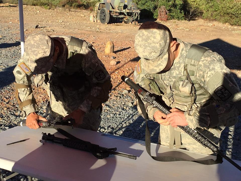 extra hour or two, the Ranger Challenge team practiced