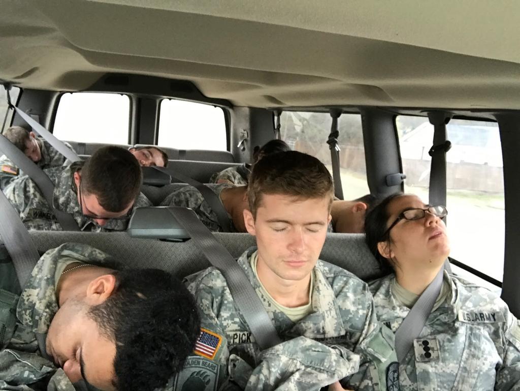 Cadets learning