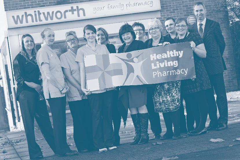 23 Managing complicated, long term problems Section 5 Workplace visits are made Being a Healthy Living Pharmacy has provided increased opportunity to get involved in outreach events in our local