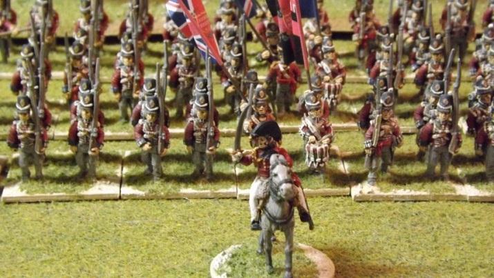 break, but the Americans held their line and with steadfast discipline repulsed the British.