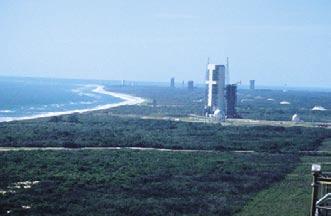 C ape Canaveral is part of what is often called America s Space Coast, a 72-mile strip of Atlantic beaches halfway between Miami and Jacksonville, Fla.