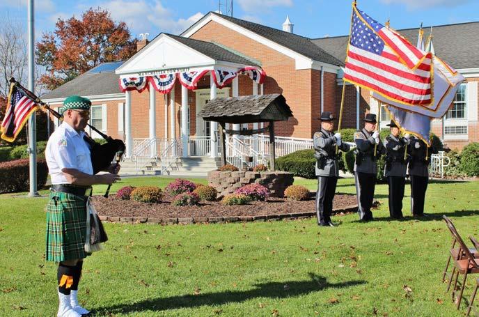 Manchester Township Department of Recreation Fall 2017 / Winter 2018 Program Brochure Honoring all those who have served Veterans Day Ceremony