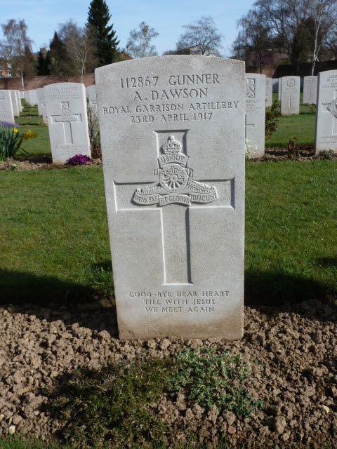 killed. All but one is buried in Faubourg D Amiens Cemetery. In August 1917 the authorities passed Hannah her deceased husband s effects.