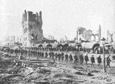 Some two months previously, the Newfoundlanders of 1 st Battalion had once again moved north into Belgium at the end of June - and once again to the area of the Ypres Salient.