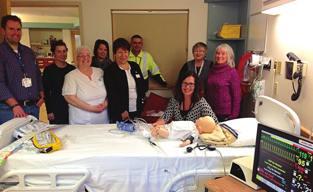 Neil s Harbour, Cheticamp and Baddeck Interprofessional Simulation Project In August 2015, nurses and paramedics did trauma training together using mobile simulation equipment.