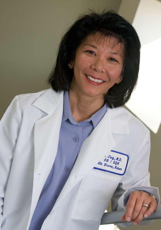 CHRISTINE JANG, MD Ob/Gyn Always smiling and cheerful, Dr.