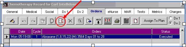Patient received d1 and d8 of the order as written but the physician needs