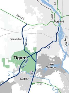 of the City of Tigard CITY OF TIGARD Population: 50,787 Median Household Income: $62,576