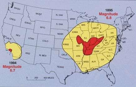 Disaster Future? 1811-12 Magnitude 6.8+ 1994 Magnitude 6.
