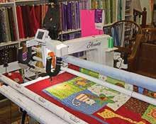 Services 3% Tourism WEST VIRGINIA QUILTS owner Michelle Hill sold fabrics, accessories and lessons.