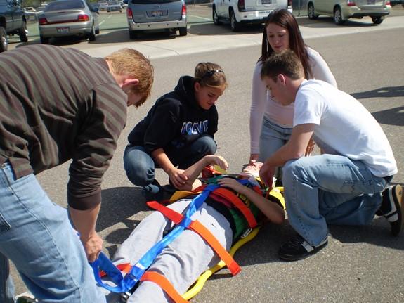 Emergency Medical Technician (EMT) Students will have the opportunity to learn important information pertaining to all positions in the emergency medical field.