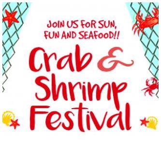When: Fri, 03/18/16 - Sat, 03/19/16 Crab and Shrimp Festival Where: SunWest Park, 17362 Old Dixie Hwy, Hudson, FL 34669 Family fun at a tropical paradise