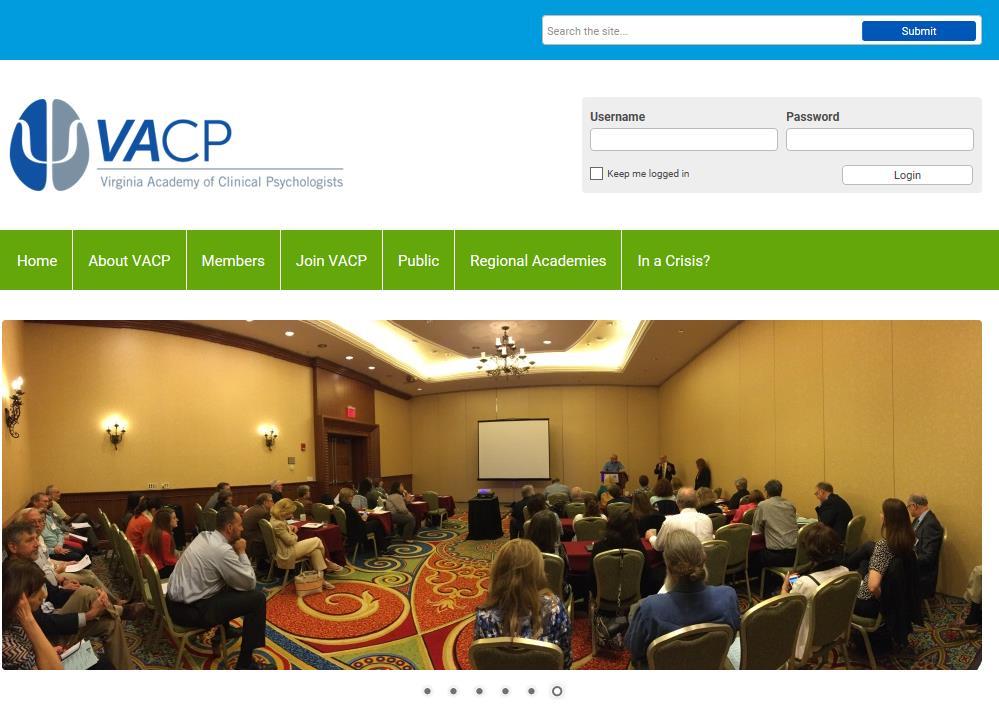 UPDATE YOUR VACP MEMBERSHIP PROFILE TODAY VACP uses the information in your online VACP member
