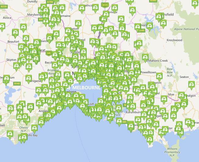 Active Landcare Community Metropolitan Melbourne, VIC 1,055 GROUPS Melbourne Data from the