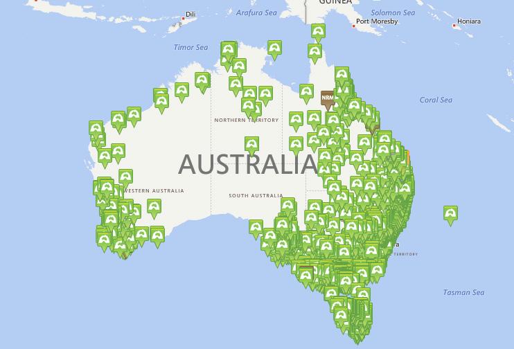 Active Landcare Community National Significance 5,418 GROUPS Data from the National