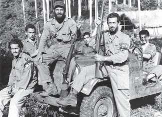 Members of Fidel Castro s July 26 Movement (note armbands), wearing uniforms and using equipment captured from Fulgencio Batista s forces, 1956 59.