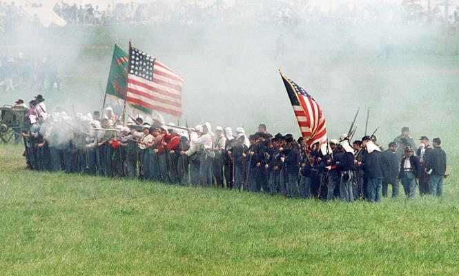The Battle of Bull Run On July 12, 1861 President Lincoln sent troops from Washington, D.C. to Richmond, Virginia.