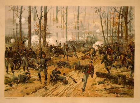 On April 6, 1862 at the Tennessee River, General Grant won one of the bloodiest battles called the Battle of Shiloh.