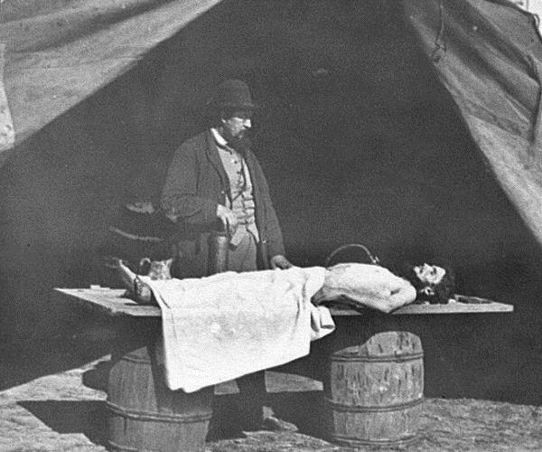 Soldiers that were sick, wounded, or captured faced medical horrors. Medical care was crude.