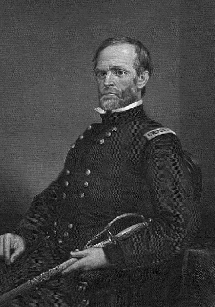 General William Tecumseh Sherman to capture and