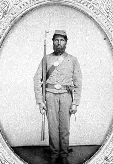The Southerners were good soldiers but their land lacked the factories to produce weapons, railroad tracks, and other vital supplies.they had a small population. A Confederate soldier.