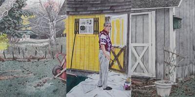 Canfield High School Senior Tara Roger's piece entitled "The Handyman's Canvas" was one of 300,000 works that were submitted, nationwide, to the competition.