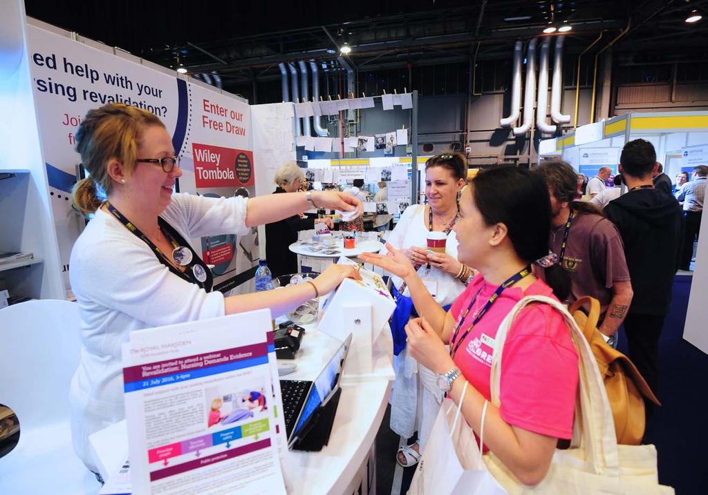 RCN Congress Exhibition 1-1 May 017, ACC, Liverpool ENGAGE WITH 1000s OF DECISION-MAKING NURSES WHAT DELEGATES HAVE SAID I had a wonderful, inspiring couple of days and left Congress feeling