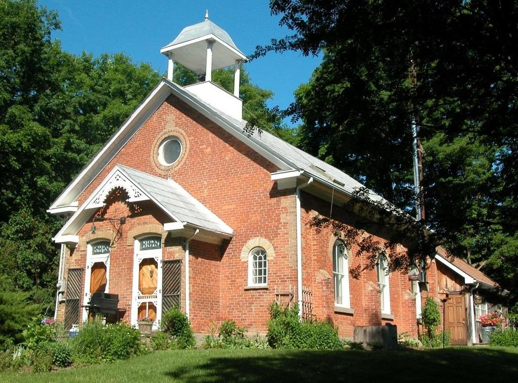 Silver Creek Schoolhouse: Repaired fascia, soffits, and bell tower.