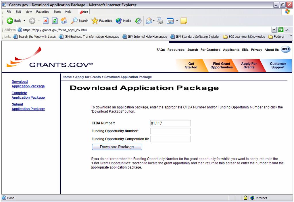 download application packages to any